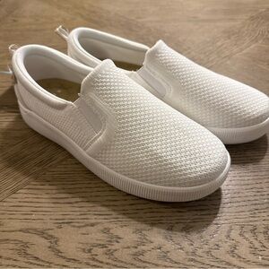Reef Neptune Sneakers Women's US 10 White Fold Down Heel Comfort Shoes